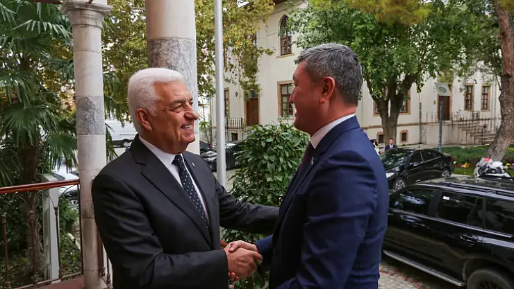 Kuat Kanafeyev, Osman Gürün'ü ziyaret etti