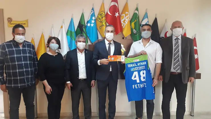 LH Fethiye Belediyespor'dan nezaket ziyareti