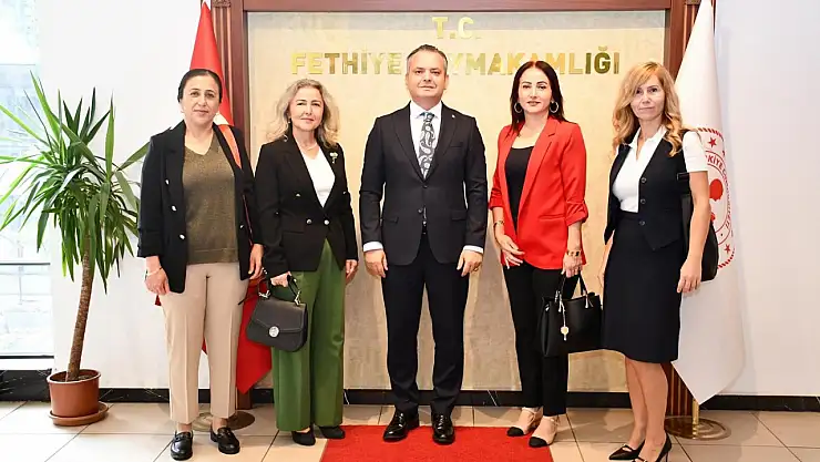 Likya Kadın Kooperatifi Kaymakam Akkaya'yı Ziyaret Etti