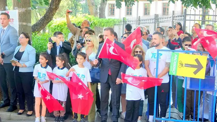 Marmaris-Bodrum 5. etap Menteşe'de yoğun ilgi ile karşılandı