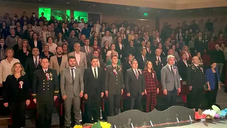 Marmaris'te 24 Kasım Öğretmenler Günü Kutlandı