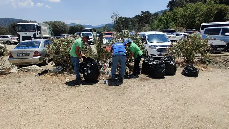 Marmaris'te 9 Günde 3 Bin Ton Çöp Toplandı