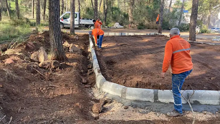 Marmaris'te Park Yapımları Devam Ediyor