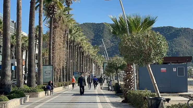 Marmaris'te Şubat Ayında Deniz Keyfi
