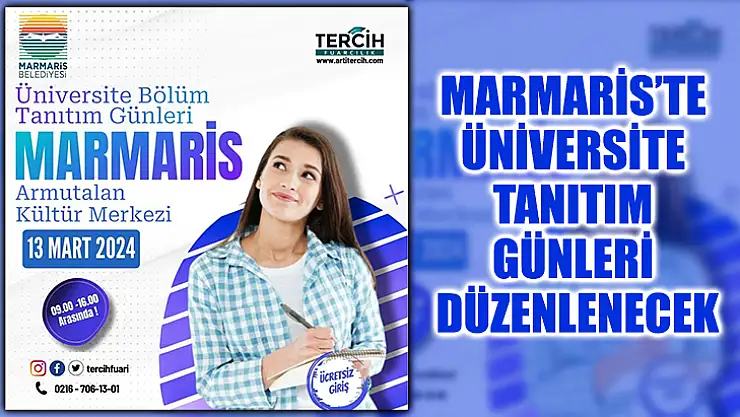 Marmaris'te Üniversite Tanıtım Günleri Düzenlenecek