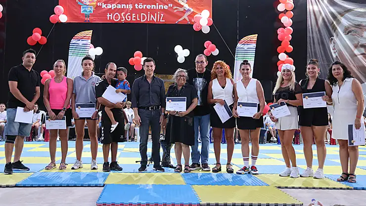 Marmaris'te yaz kurslarına renkli son