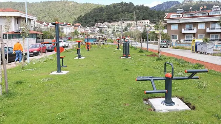 Marmaris'teki 10 dönümlük parkta sona gelindi