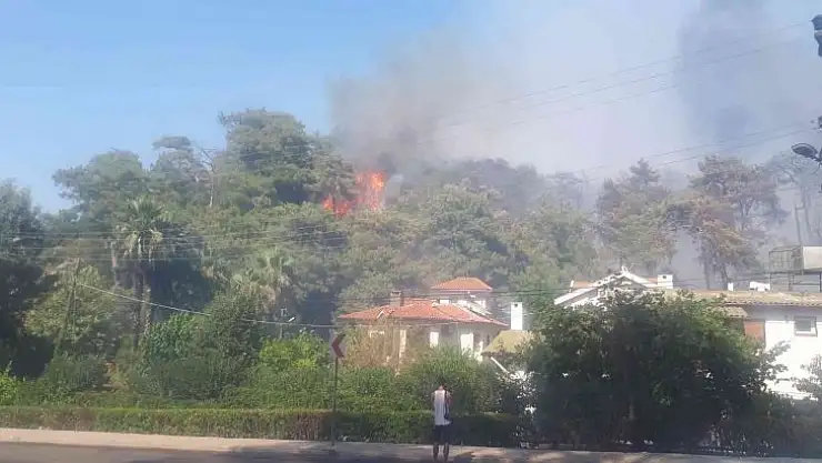 Marmaris'teki orman yangını kontrol altına alındı
