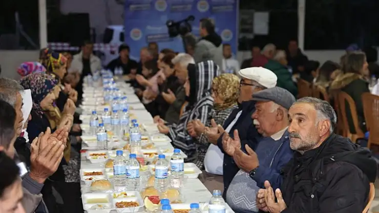 MARMARİS TURGUT MAHALLESİ SAKİNLERİ İFTARDA BULUŞTU