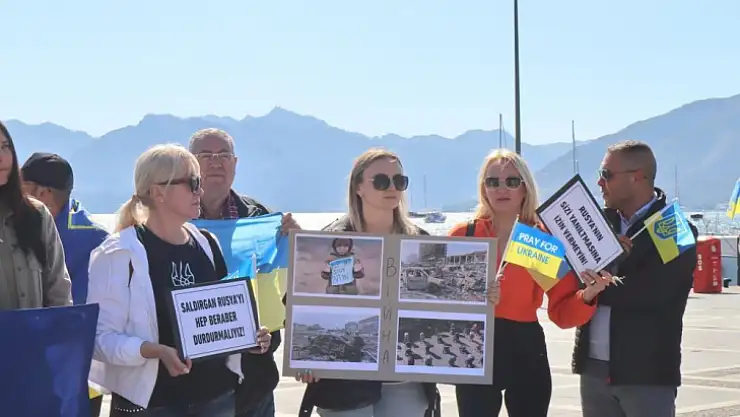 Marmaris Ukraynalılar Derneği: 'Halkımız her gün siren ve patlama sesleri ile uyanıyor'