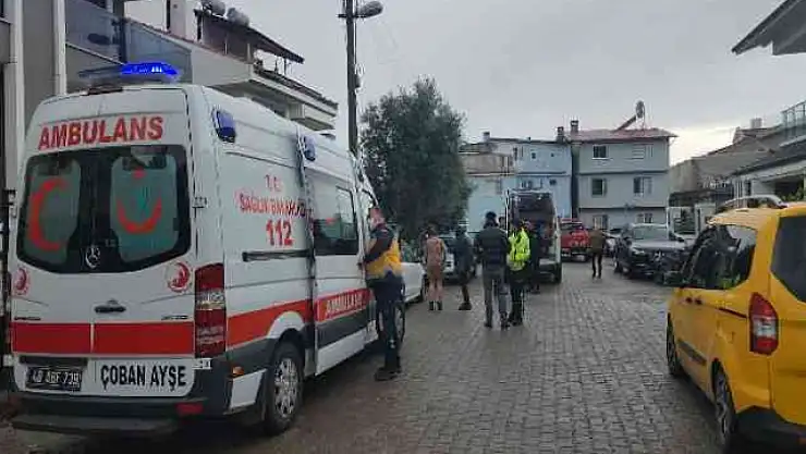 MASA ÜSTÜ ŞÖMİNESİ PATLADI 4 KİŞİ YARALANDI