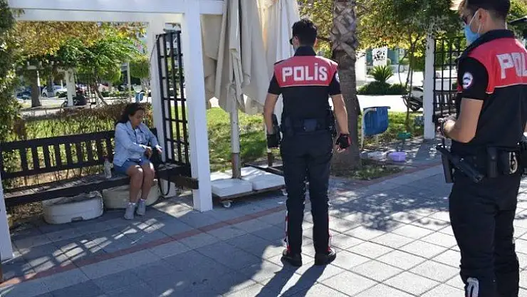 MASKESİ OLMAYANLARA CEZA YAZILDI