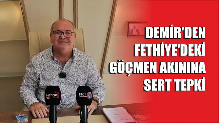 Mehmet Demir'den Göçmen Akınına Sert Tepki