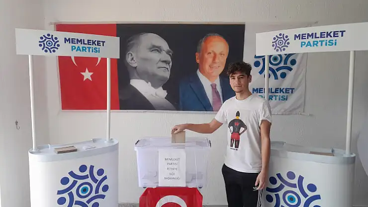 MEMLEKET PARTİSİ, CUMHURBAŞKANI ADAYINI BELİRLEMEK İÇİN SEÇİM YAPTI