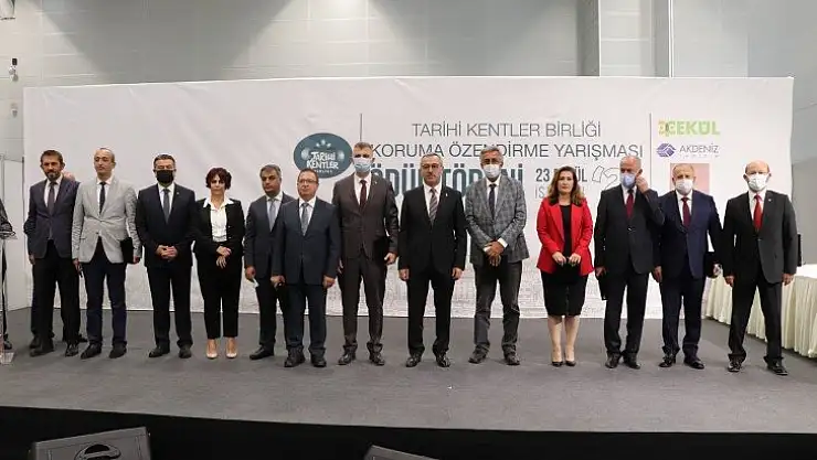 Menteşe Belediyesi'ne Tarihi Kentler Birliği'nden 3 ödül