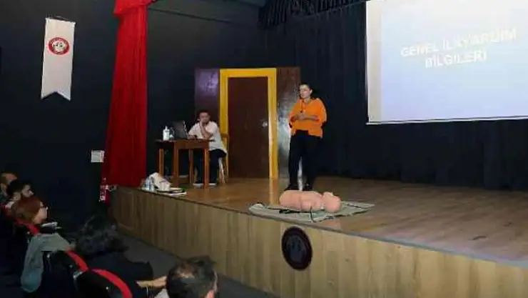 MENTEŞE BELEDİYESİ PERSONELİNE İLKYARDIM EĞİTİMİ