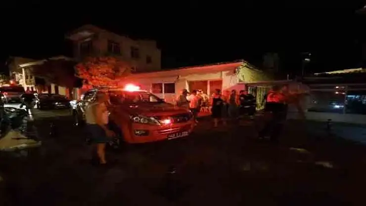 Menteşe'de çıkan yangın paniğe neden oldu