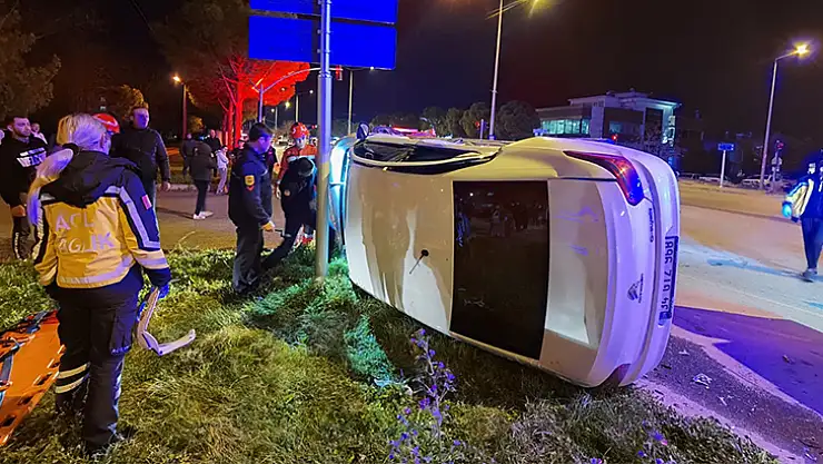 Menteşe'de Kaza: 1 Yaralı