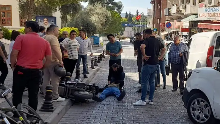 Menteşe'de trafik kazası: 1 yaralı