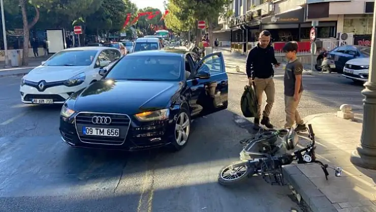 Menteşe'de trafik kazası: 1 yaralı
