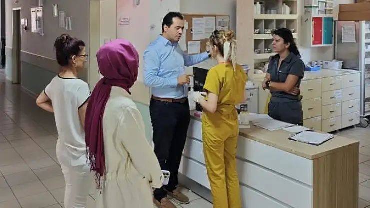 Menteşe Devlet Hastanesi'nde güvenlik ve risk analizi değerlendirmesi yapıldı