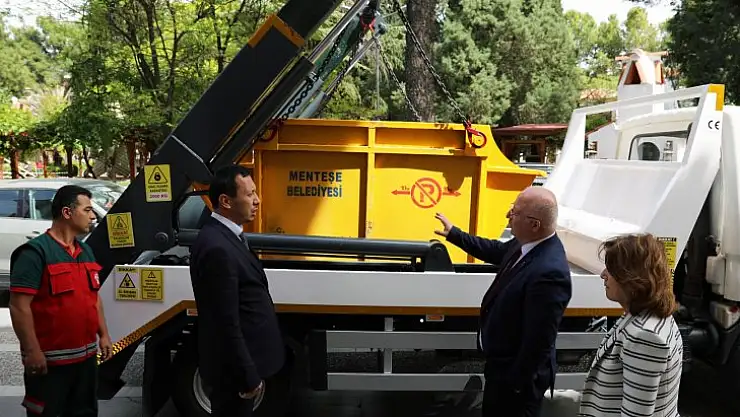 Menteşe'ye hafriyat ve moloz atıkları için özel araç