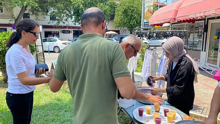 Merhume Mesude Yılmaz İçin Kar Şerbeti İkram Edildi