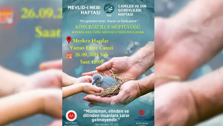 Mevlid Kandili programları düzenlendi