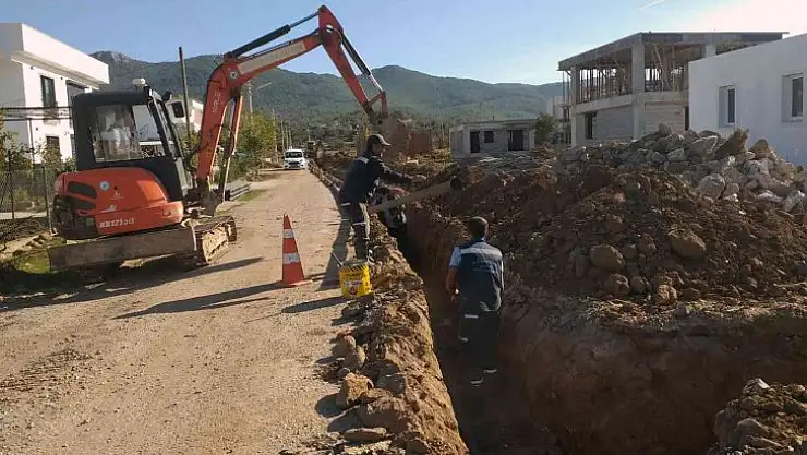 Milas Balcılar Mahallesi'nde 42 hane suya kavuştu