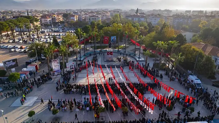 Milas'ta Atatürk törenle anıldı
