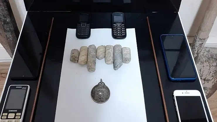 Milas'ta kaçak kazı yapan 6 kişi gözaltına alındı