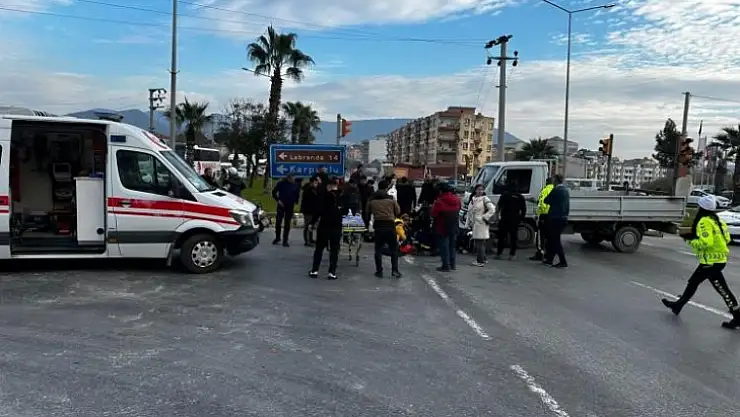 Milas'taki Kazalarda 3 Motosiklet Sürücüsü Yaralandı