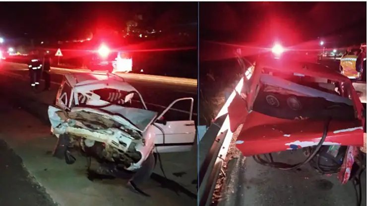 Milas-Yatağan karayolunda akla hayale sığmayan trafik kazası