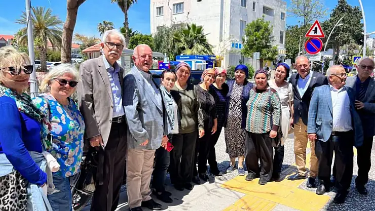 Milletvekili Adayı Behçet Saatcı, seçim çalışmaları kapsamından Datça'da