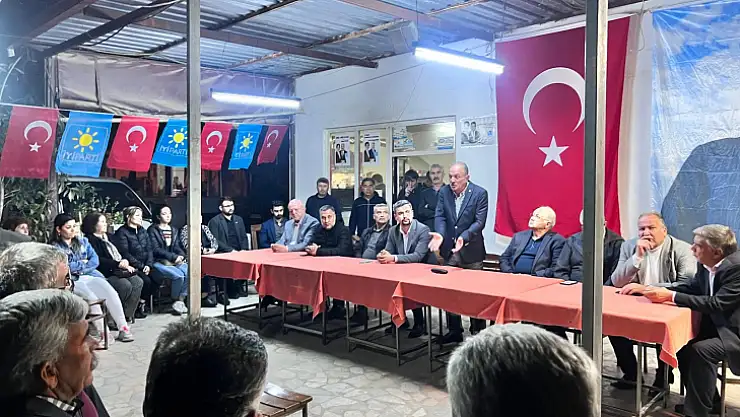 Milletvekili Adayı Saatcı,Sanayi Bölgesinde Esnafı Ziyaret Etti