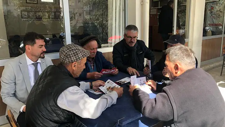 Milletvekili Adayı Ünal Yiğit, vatandaşlarla bir araya geldi