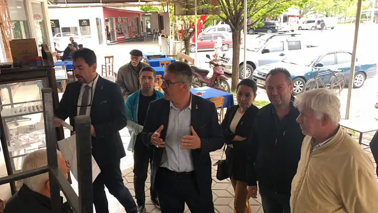 Milletvekili Adayı Yiğit ziyaretlerini sürdürüyor 