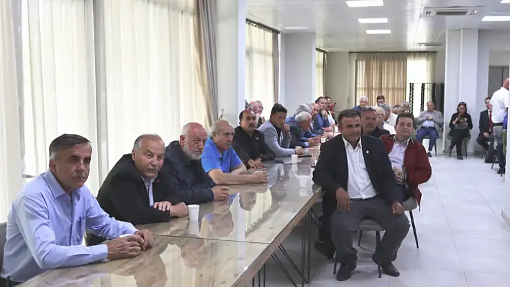 Milletvekili Otgöz Muhtarların Taleplerini Dinledi