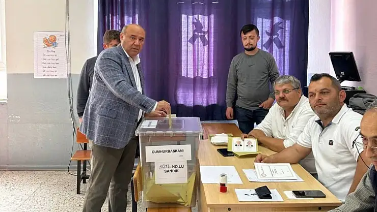 Milletvekili Otgöz Oy Kullandı