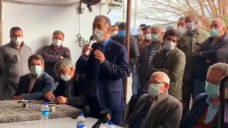 Milletvekili Özcan, çiftçimizin her zaman yanındayız