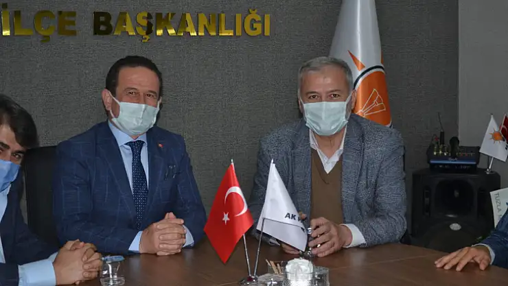 MKYK Üyesi Hıdır'dan Fethiye İlçe Teşkilatı'na teşekkür ziyareti