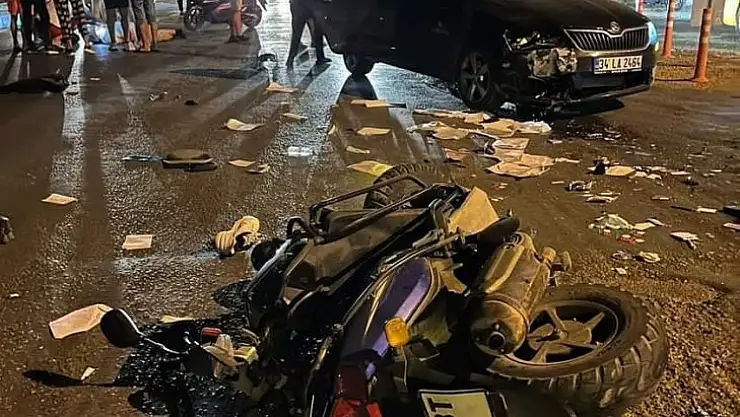 Motorsiklet Sürücüsü Hayatını Kaybetti