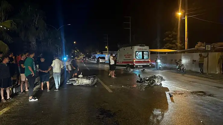 Motosiklet Kazası, 1 Ağır Yaralı