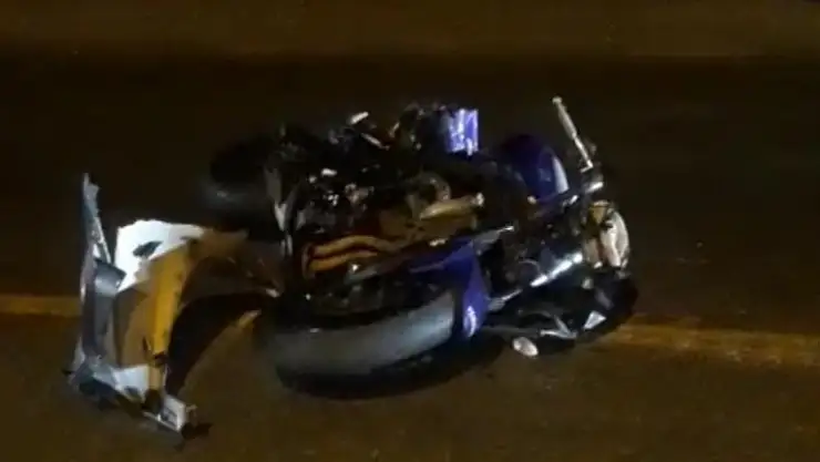 Motosiklet sürücüsü hayatını kaybetti