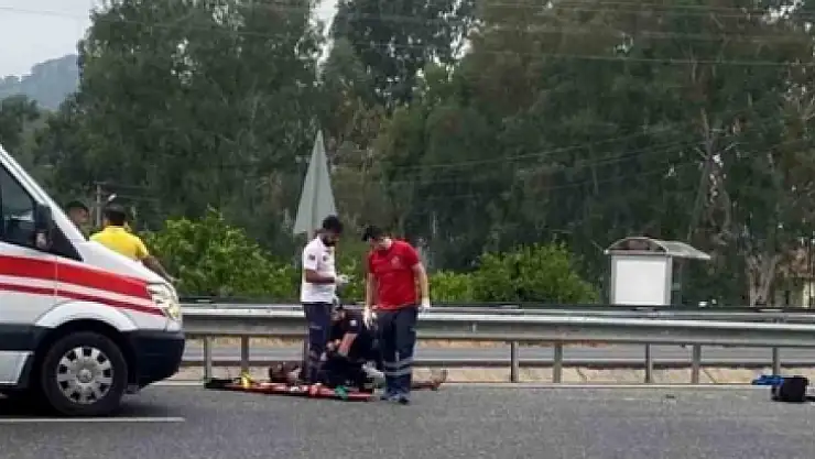 Motosiklet sürücüsü hayatını kaybetti