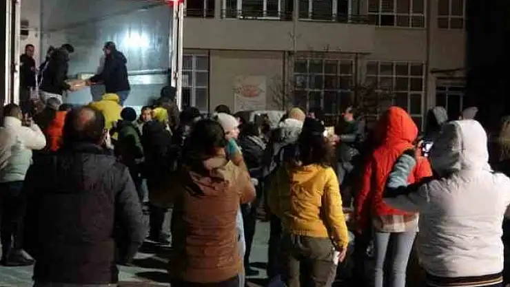 MSKÜ TARAFINDAN DEPREM BÖLGESİNDE YEMEK HİZMETİ VERİLECEK