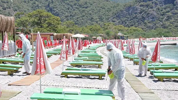 MUÇEV PLAJLARI BÜYÜK İLGİ ÇEKİYOR