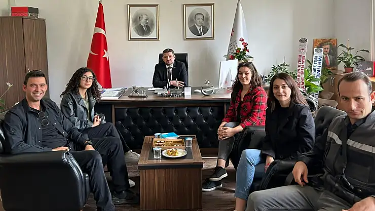 Müdür Uzun'u Basın Emekçileri Platformu ziyaret etti