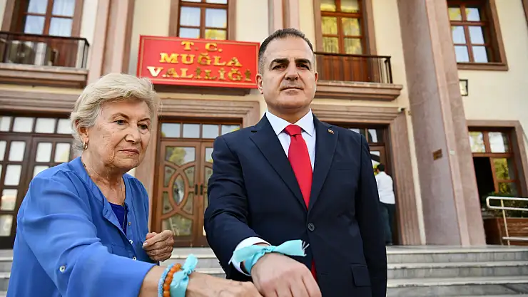 'Muğla, Ayçin Hanım'a sahip çıkıyor, Gazze'de zulüm bitecek barış gelecek'