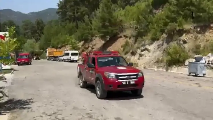 Muğla'da anonslu yangın uyarısı